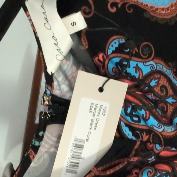 Cara Cara Maisy Ruched Midi Dress in Clover Black - Picture 7 of 7